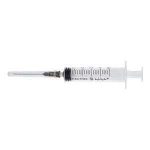 SIRINGA STERILE MONOUSO 2,5ML CONO LUER CENTRALE INJ-LIGHT AGO GAUGE22 1 PEZZO