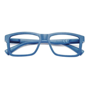 OCCHIALE DA LETTURA PREMONTATO TWINS GOLD STYLE BLU +2,00