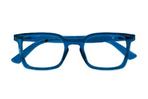 OCCHIALE DA LETTURA PREMONTATO TWINS GOLD MAMBO BLU +2.50 1PAIO