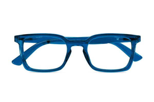 OCCHIALE DA LETTURA PREMONTATO TWINS GOLD MAMBO BLU +2.50 1PAIO