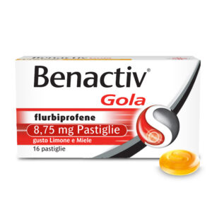 BENACTIV GOLA 16 pastiglie 8,75 mg limone miele