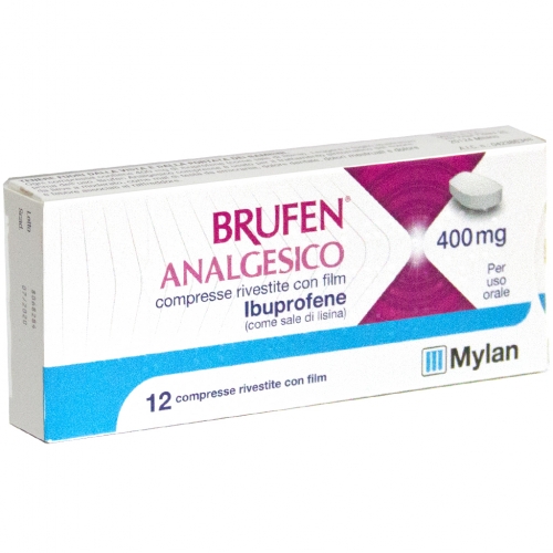 BRUFEN ANALGESICO 12 cpr riv 400 mg