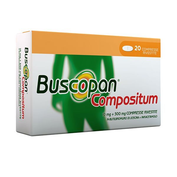 BUSCOPAN COMPOSITUM 20 cpr riv 10 mg