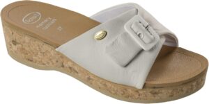 CALZATURA CAMOGLI LAMINATED SYNTHETIC W WHITE 36