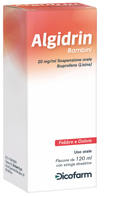 ALGIDRIN BB orale sosp 120 ml 20 mg/ml  siringa 5 ml