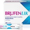 BRUFENLIK 20 bust orale sosp 400 mg 10 ml