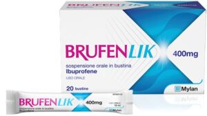 BRUFENLIK 20 bust orale sosp 400 mg 10 ml