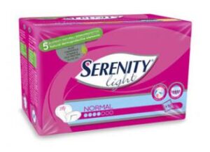 ASSORBENTE PER INCONTINENZA SERENITY ANATOMICO NORMAL 14 PEZZI