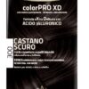 EUPHIDRA COLORPRO XD 300 CASTANO SCURO GEL COLORANTE CAPELLIIN FLACONE + ATTIVANTE + BALSAMO + GUANTI
