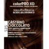 EUPHIDRA COLORPRO XD 535 CASTANO CIOCCOLATO GEL COLORANTE CAPELLI IN FLACONE + ATTIVANTE + BALSAMO + GUANTI