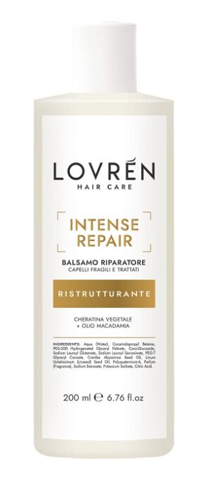 LOVREN HAIR CARE INTENSE REPAIR SHAMPOO RISTRUTTURANTE 200 ML