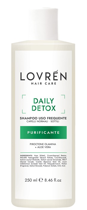 LOVREN HAIR CARE DAILY DETOX SHAMPOO PURIFICANTE 250 ML