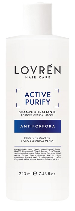LOVREN HAIR CARE ACTIVE PURIFY SHAMPOO TRATTANTE 220 ML