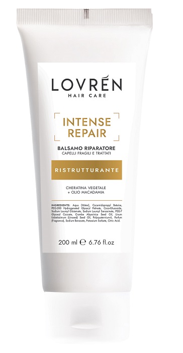 LOVREN HAIR CARE INTENSE REPAIR BALSAMO RISTRUTTURANTE 200 ML