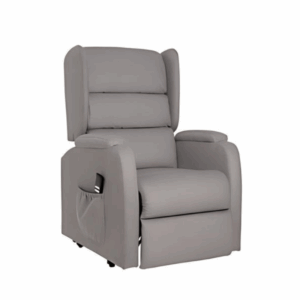 POLTRONA COMFORT SLIM 2 MOTORI GRIGIO CHIARO