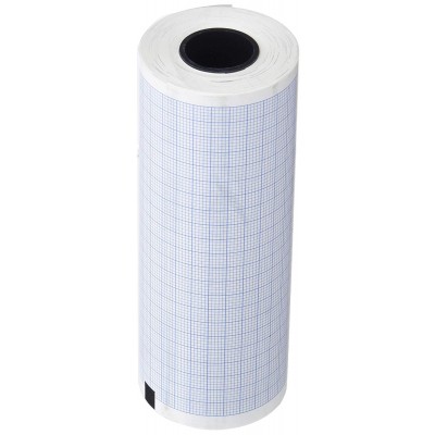 CARTA TERMICA ECG ROTOLO 130X27MM BLU