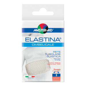 RETE TUBOLARE ELASTICA IPOALLERGENICA PER CINTURA OMBELICALEMASTER-AID 4,5 CM IN TENSIONE CALIBRO 5,5 CM