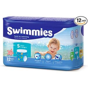 SWIMMIES PANNOLINO PANTS S2 7-13 KG TAGLIA S 12 PEZZI